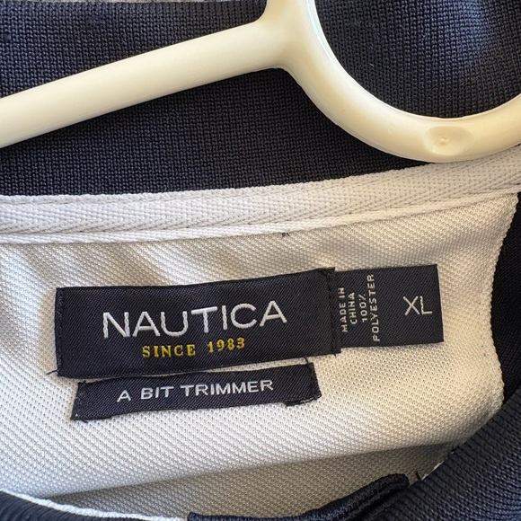 Nautica Dark Blue Polo Shirt - Picture 2 of 2